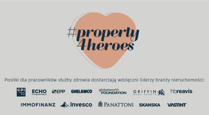 #property4heroes – czyli 970 posiłków dziennie dla pracowników służby zdrowia od liderów branży nieruchomości #property4heroes