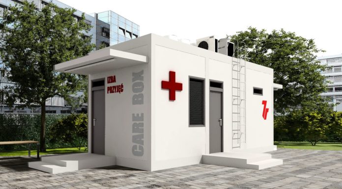 7R funduje mobilną izbę przyjęć dla szpitala w Starachowicach Modular Systems