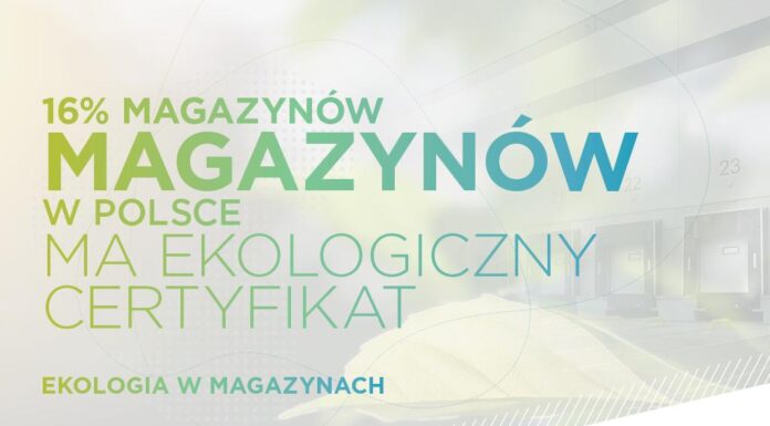 Cushman & Wakefield: 16% magazynów w Polsce ma już ekologiczny certyfikat Industrial Goes Green