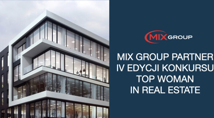 Firma Mix Group po raz drugi została Partnerem konkursu Top Woman in Real Estate Mix Group