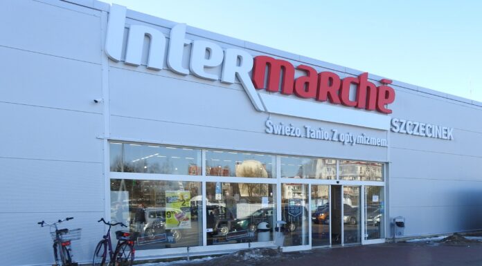 MUSZKIETEROWIE KONTYNUUJĄ PROCES REMODELINGU SKLEPÓW. KONCEPT INTERMARCHÉ POWER W SZCZECINKU Intermarché