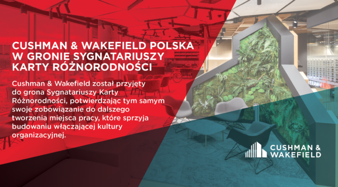 Cushman & Wakefield w gronie Sygnatariuszy Karty Różnorodności Sygnatariuszy Karty Różnorodności