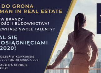Zostały niecałe 2 tygodnie, aby zgłosić się do konkursu Top Woman in Real Estate! Pozwól by Twoje działania zostały docenione Top Woman in Real Estate