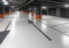 Posadzki żywiczne Deckshield na parkingu Apartamentów przy Warzelni w Browarach Warszawskich Deckshield
