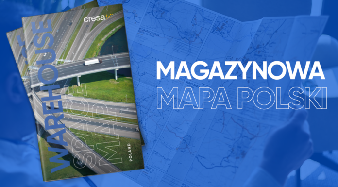 Cresa prezentuje nową edycję mapy powierzchni magazynowych i przemysłowych Mapy powierzchni magazynowych