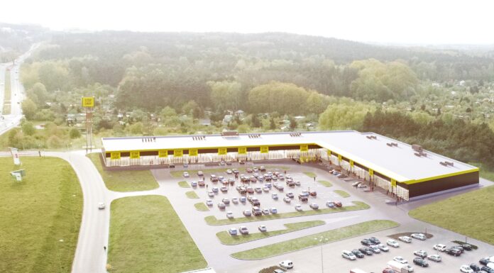 Prace na placu budowy STOP SHOP Zielona Góra rozpoczęte STOP SHOP