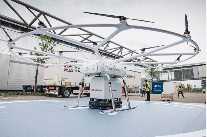 Volocopter_DB_Schenker_VoloDrone_static_PoC_2 VoloDrone