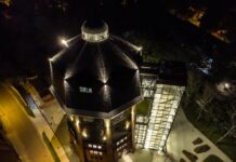 Rozwiązania oświetleniowe MILOO LIGHTING w zabrzańskiej wieży ciśnień MILOO LIGHTING