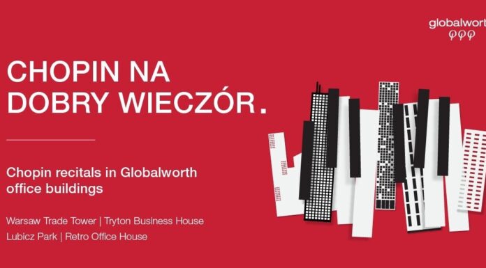 Uczestnicy Konkursu Chopinowskiego wystąpią w biurowcach Globalworth Globalworth