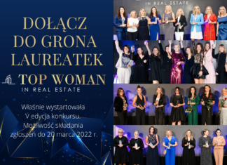 Startuje V edycja konkursu Top Woman in Real Estate Top Woman in Real Estate