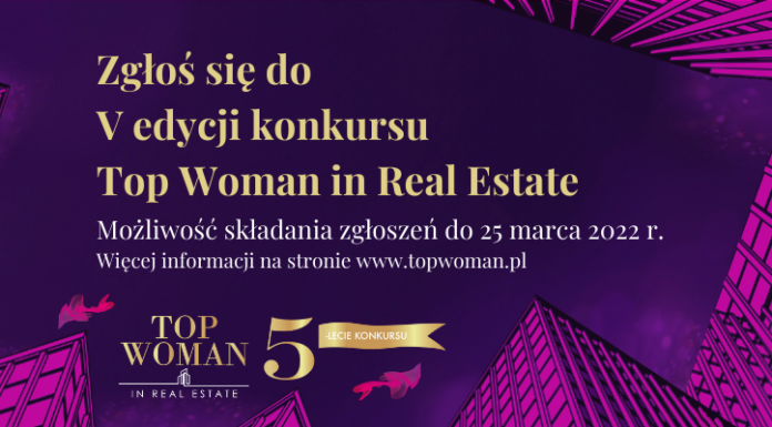 Ostatnie dni na zgłoszenie udziału w konkursie Top Woman in Real Estate Top Woman in Real Estate