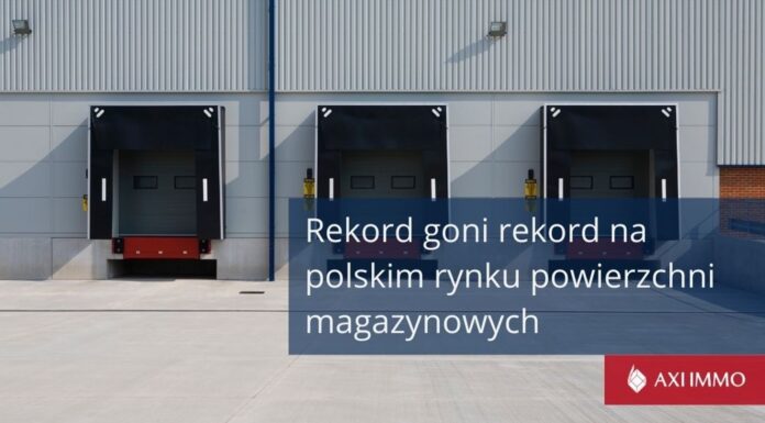 Rekord goni rekord na polskim rynku powierzchni magazynowych