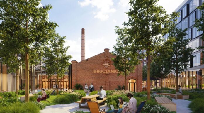 Drucianka Campus na horyzoncie – nowa rewitalizacja od Liebrecht & wooD na Pradze-Północ! Drucianka Campus