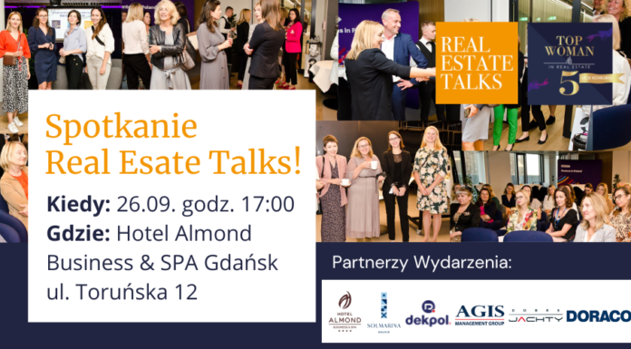 Zaproszenie na bezpłatne spotkanie Real Estate Talks w Gdańsku!
