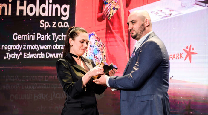Gemini Park Tychy i Gemini Park Bielsko-Biała triumfują na gali rozdania PRCH Retail Awards Gemini PRCH Retail Awards