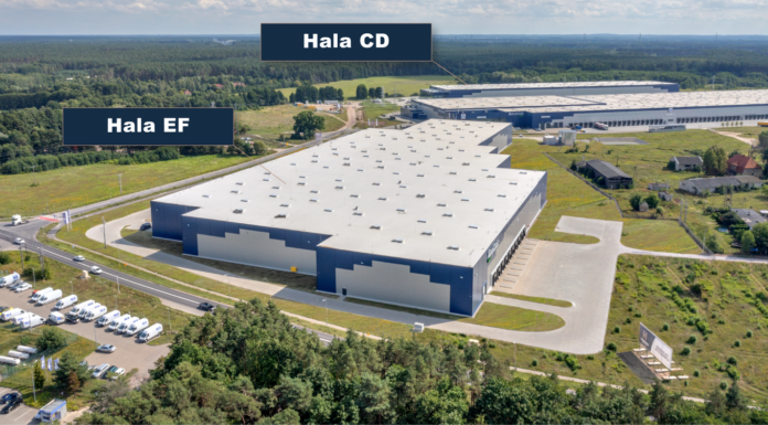 Dwa nowe obiekty o powierzchni 50 tys. m kw. zrealizowane przez Harden Construction pod Bydgoszczą Harden Construction